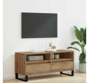 vidaXL TV-Schrank Artisan-Eiche 100 x 34,5 x 44,5 cm Bild 1