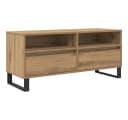 vidaXL TV-Schrank Artisan-Eiche 100 x 34,5 x 44,5 cm Bild 2