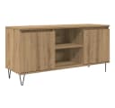 vidaXL TV-Schrank Artisan-Eiche Modern Holzwerkstoff Bild 2
