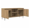 vidaXL TV-Schrank Artisan-Eiche Modern Holzwerkstoff Bild 5