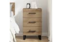 vidaXL Nachttisch Artisan-Eiche Holzwerkstoff 40x40x66 cm Bild 4