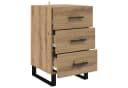 vidaXL Nachttisch Artisan-Eiche Holzwerkstoff 40x40x66 cm Bild 5