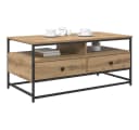 vidaXL Couchtisch Artisan-Eiche Holzwerkstoff Bild 3