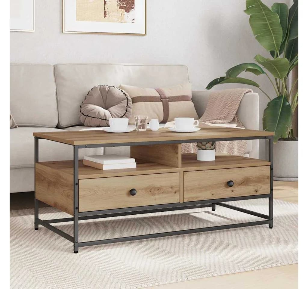vidaXL Couchtisch Artisan-Eiche Holzwerkstoff - Bild 4