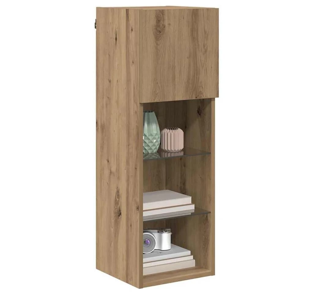 vidaXL Wandmontierter TV-Schrank 2er Set Artisan-Eiche Holzwerkstoff - Bild 3