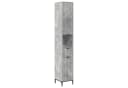 vidaXL Badezimmerschrank Beton Grau Modern Holzwerkstoff Bild 2