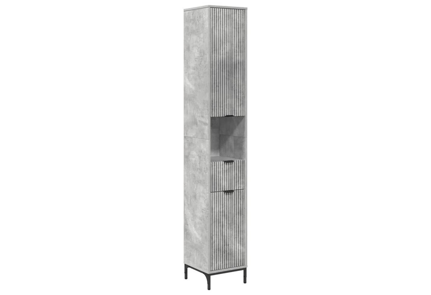vidaXL Badezimmerschrank Beton Grau Modern Holzwerkstoff - Bild 2