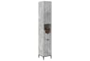 vidaXL Badezimmerschrank Beton Grau Modern Holzwerkstoff Bild 3