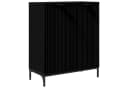vidaXL Sideboard Schwarz Holzwerkstoff Modern Bild 2