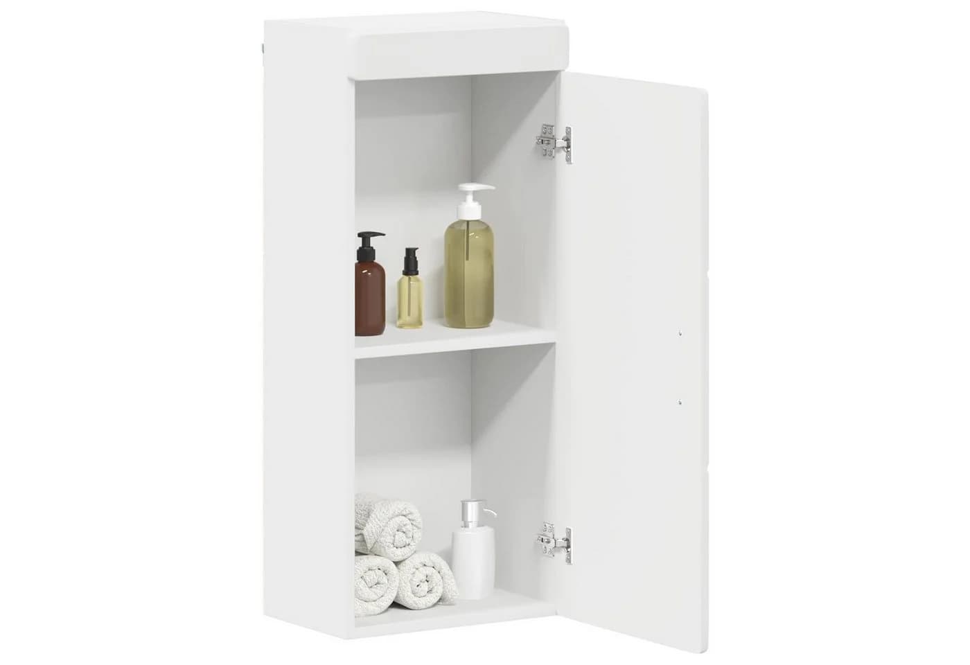 vidaXL Badezimmerspiegelschrank TULUM Weiß Holzwerkstoff - Bild 3