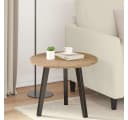 vidaXL Tischplatte Artisan-Eiche Rund Holzwerkstoff Bild 1