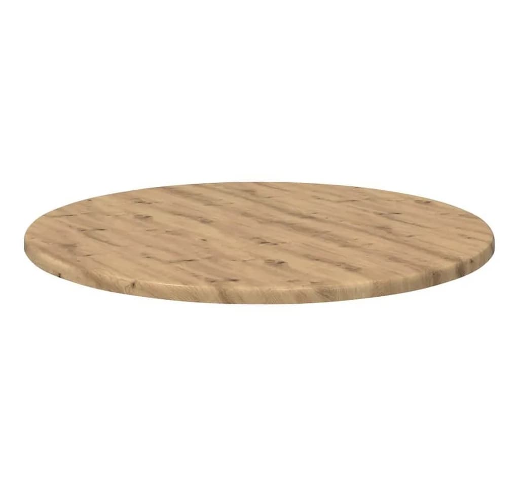 vidaXL Tischplatte Artisan-Eiche Rund Holzwerkstoff - Bild 5