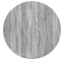 vidaXL Tischplatte Grau Sonoma Ø 80 cm Holzwerkstoff Bild 2