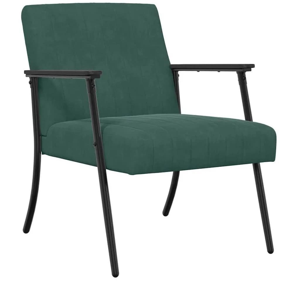 vidaXL Sessel Dunkelgrün Samt Ergonomisch - Bild 2