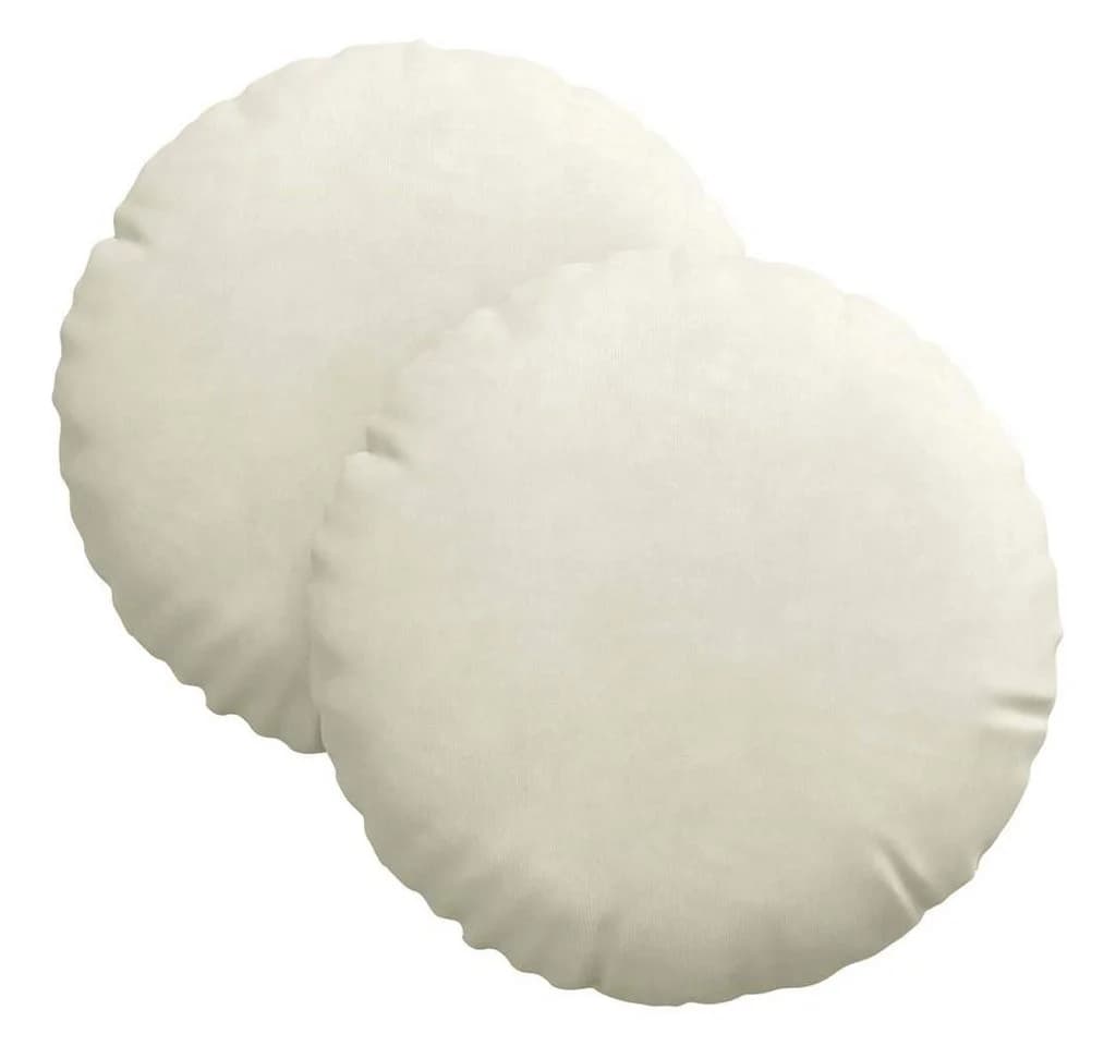 vidaXL Sitzkissen Samt Creme 30x13 cm - Bild 2
