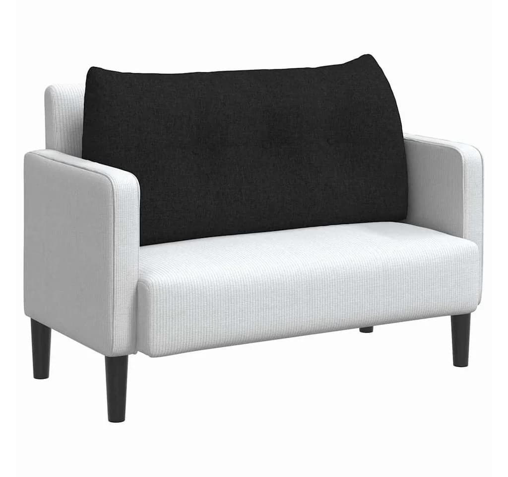 vidaXL Rückenkissen Schwarz Ergonomisch Samtstoff - Bild 3