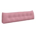 vidaXL Rückenkissen Rosa Samt Ergonomisch Mit Seitentasche Bild 2