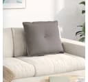 vidaXL Rückenkissen Taupe Stoff 60x19x50 cm Bild 1