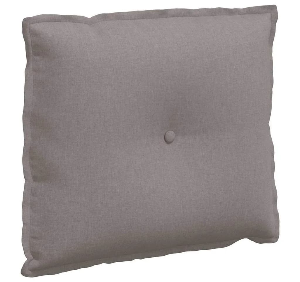 vidaXL Rückenkissen Taupe Stoff 60x19x50 cm - Bild 2