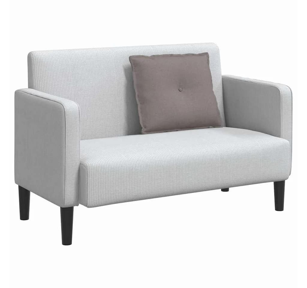 vidaXL Rückenkissen Taupe Stoff 60x19x50 cm - Bild 3