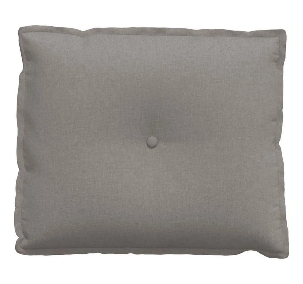 vidaXL Rückenkissen Taupe Stoff 60x19x50 cm - Bild 5