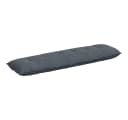 vidaXL Rückenkissen Dunkelgrau Cordstoff 180 x 50 cm Bild 2