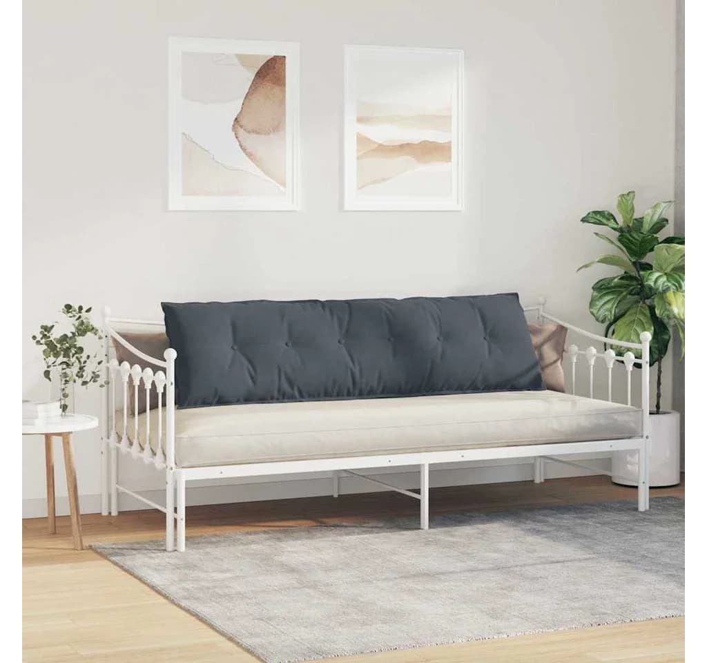 vidaXL Rückenkissen Dunkelgrau Cordstoff 180 x 50 cm - Bild 4