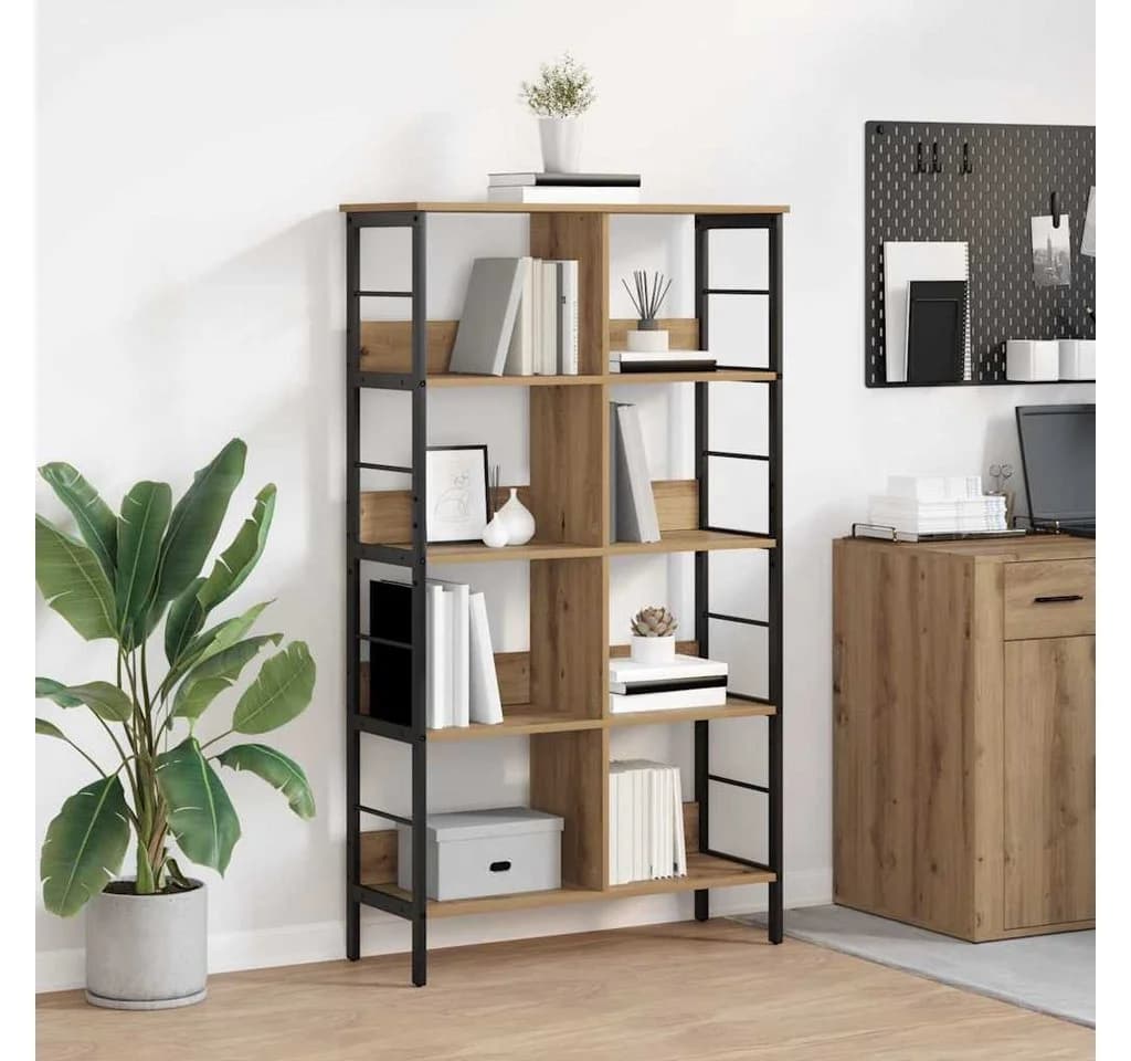 vidaXL Bücherregal Artisan-Eiche 82 x 32 x 144,5 cm Holzwerkstoff