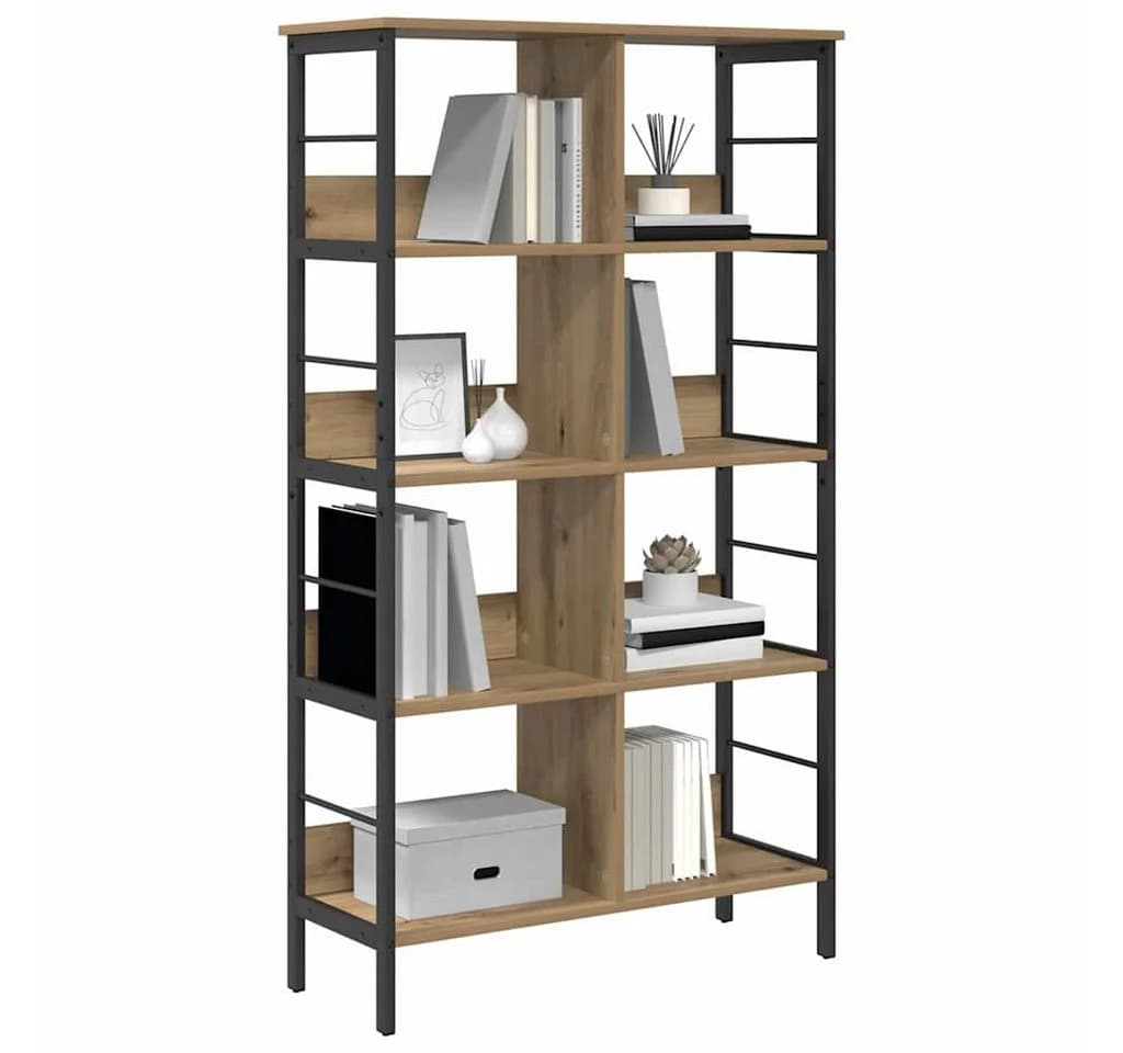 vidaXL Bücherregal Artisan-Eiche 82 x 32 x 144,5 cm Holzwerkstoff - Bild 3