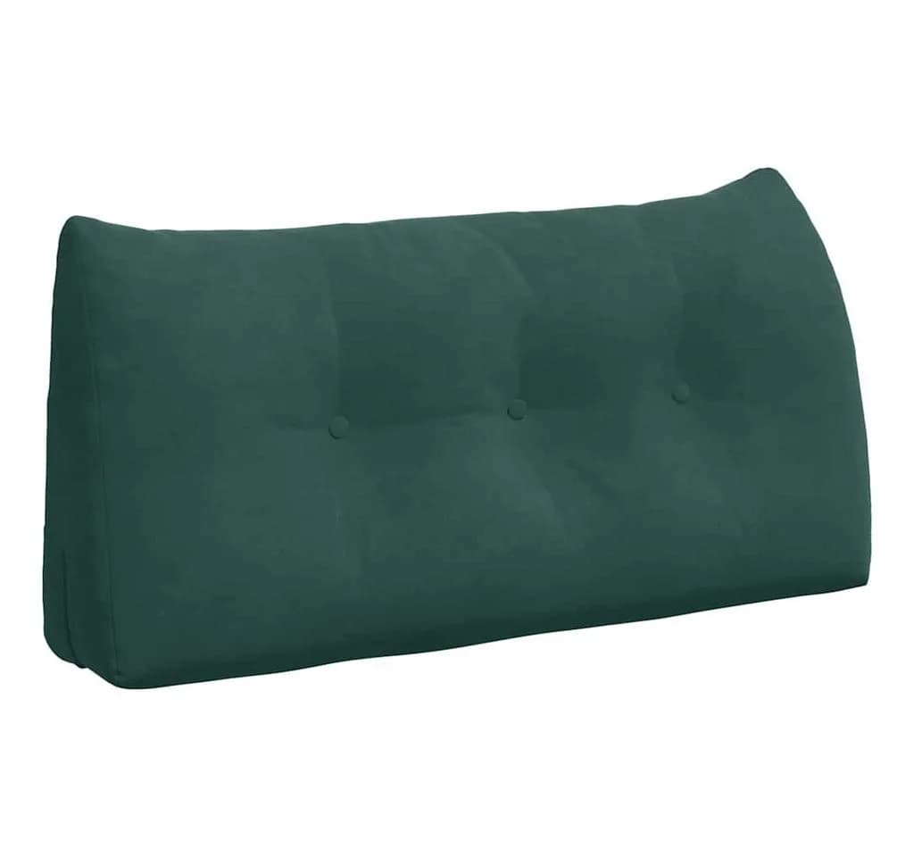 vidaXL Rückenkissen Dunkelgrün Samt Ergonomisch - Bild 2