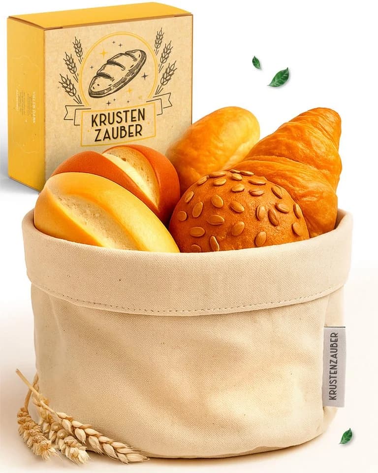 Krustenzauber Brotkasten Moderner Brotkorb & Brotaufbewahrung - Bild 2