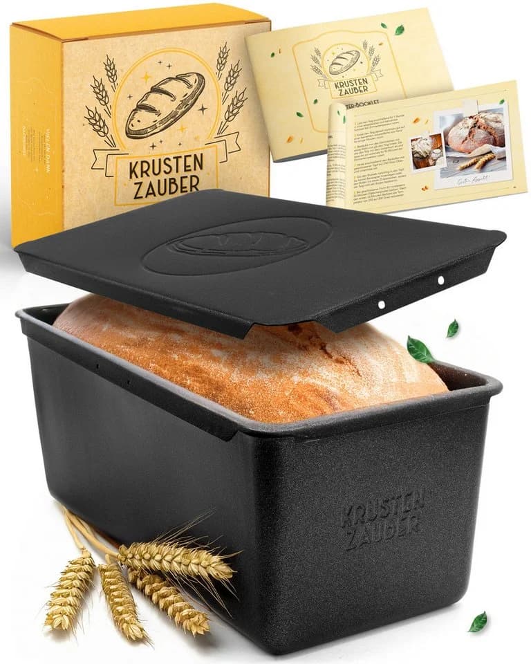 Krustenzauber Brotbackform Gusseisentopf für Brotbacken - Bild 2
