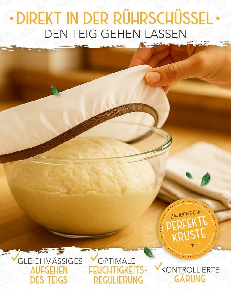 Krustenzauber Brotback-Zubehör Set - Backmatte, Brotschlinge & Co. - Bild 4