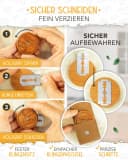 Rattan Gärkorb Brotbacken 22cm mit Gärtuch & Bäckermesser Bild 5