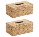 vidaXL Taschentuchboxdeckel Wasserhyazinthe 27,5 x 16,5 x 14 cm Bild 2