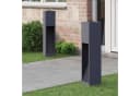 vidaXL Solar-LED-Wegeleuchte 2er-Pack Anthrazit Bild 1