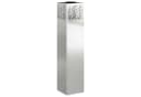 vidaXL Solar LED Weglicht 2er Set Silber Warmweiß Bild 4