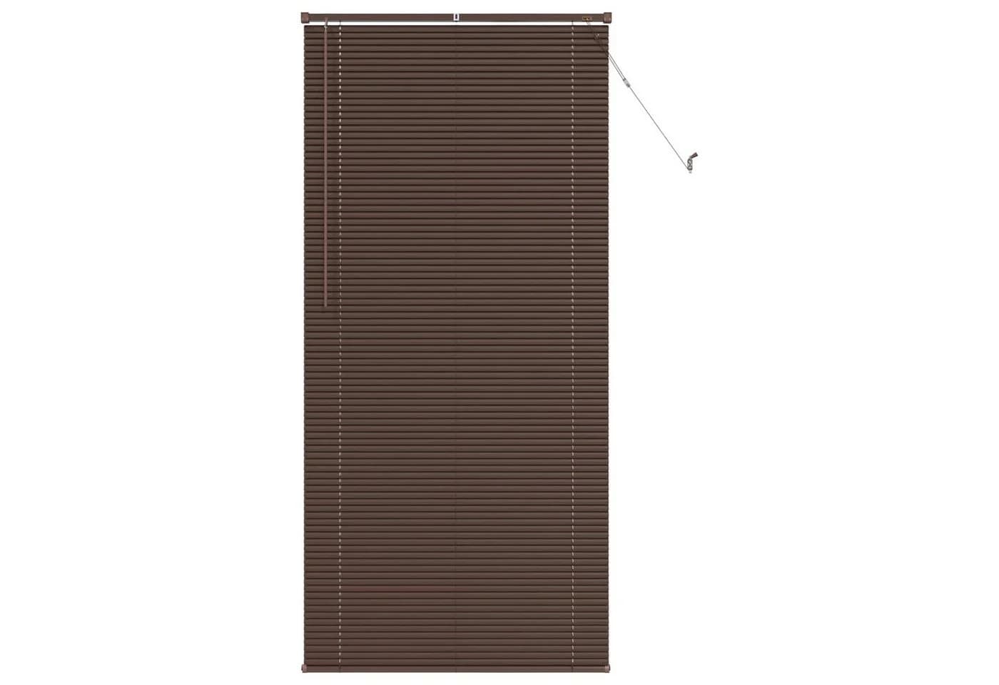 vidaXL Jalousie Dunkelbraun mit Muster PVC 213x70 cm - Bild 2