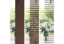 vidaXL Jalousie Dunkelbraun mit Muster PVC 213x70 cm Bild 4