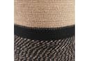 vidaXL Jute Blumentopf-Set 2 Stk. Schwarz/Natürlich Ø 28 cm Bild 5