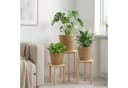 vidaXL Blumentopf Set 3-tlg. Natur Seegras Bild 1