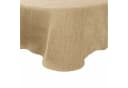 vidaXL Jute-Tischdecke Natur Ø 180 cm 100% Tossa-Jute Bild 2