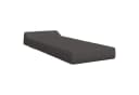 vidaXL Klappsofa Bett Dunkelgrau 2-in-1 Schlafsofa mit abnehmbarem Bezug Bild 3