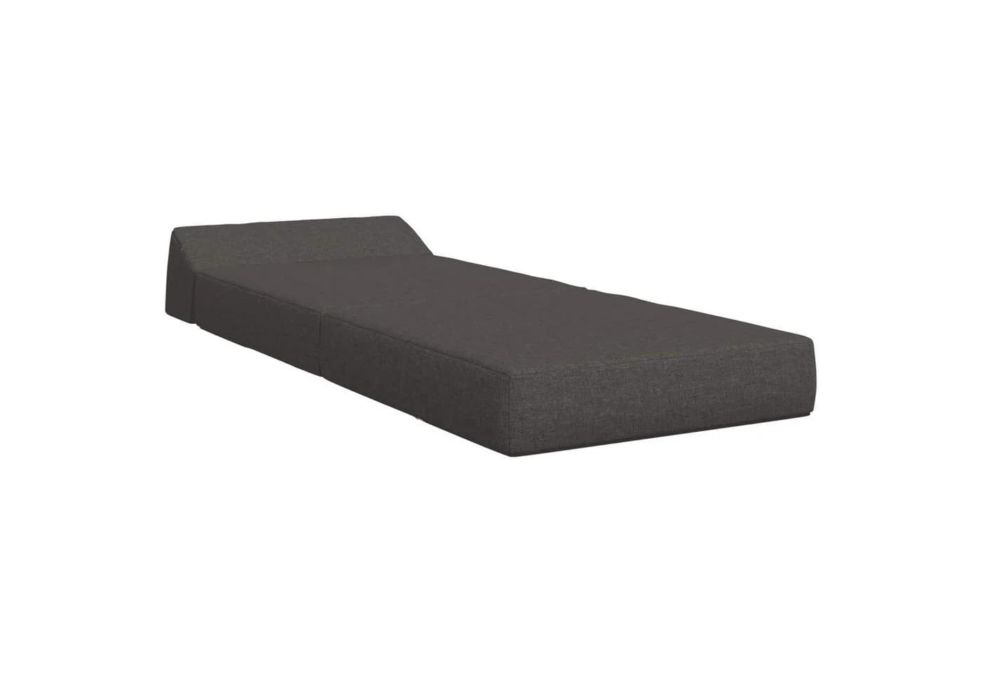 vidaXL Klappsofa Bett Dunkelgrau 2-in-1 Schlafsofa mit abnehmbarem Bezug - Bild 3