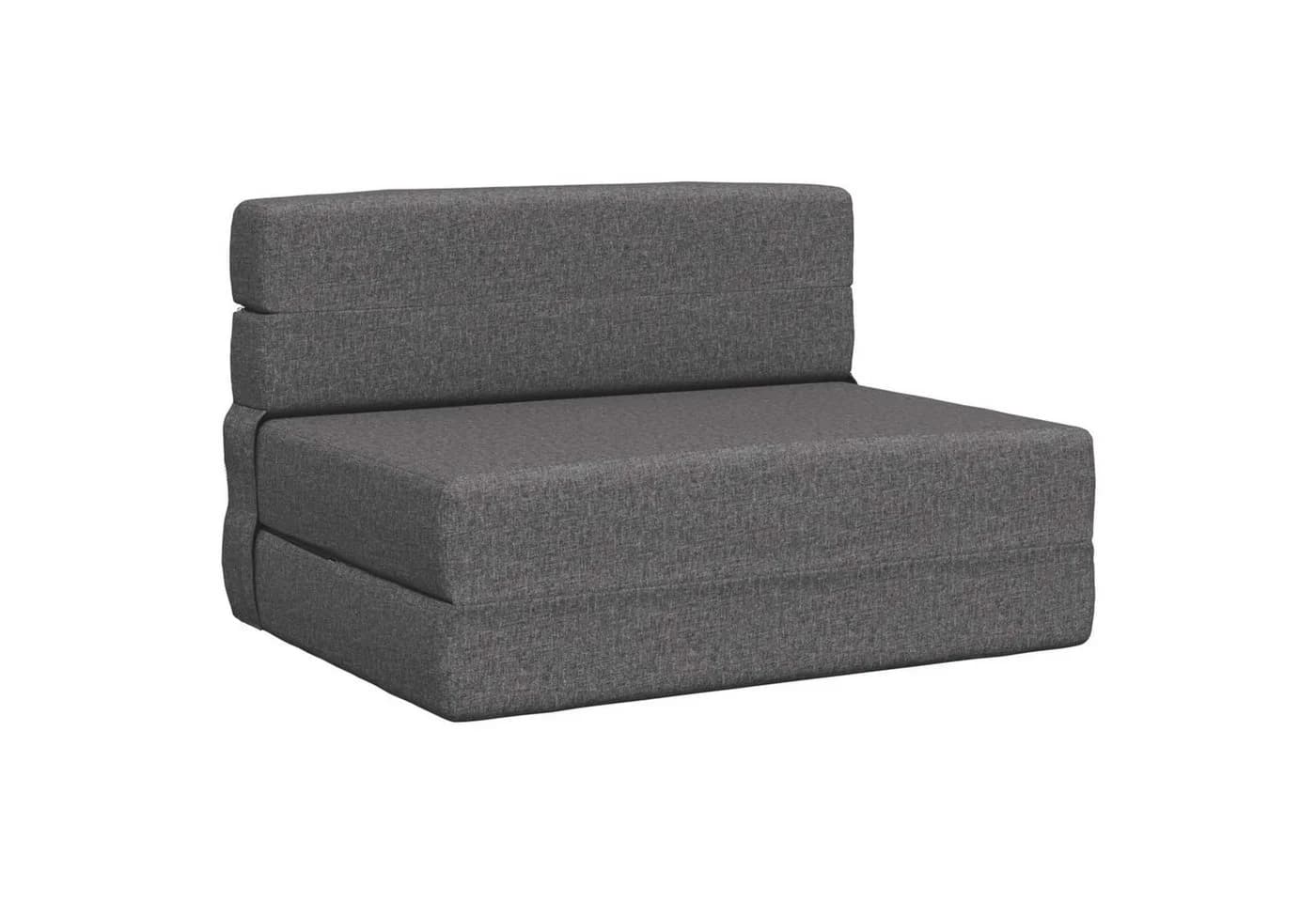 vidaXL Klappsofa Hellgrau Stoff 2-in-1 Schlafsofa - Bild 2