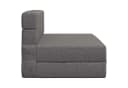 vidaXL Klappsofa Hellgrau Stoff 2-in-1 Schlafsofa Bild 4