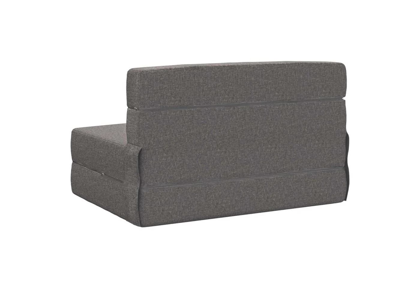 vidaXL Klappsofa Hellgrau Stoff 2-in-1 Schlafsofa - Bild 5