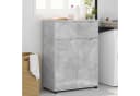 vidaXL Badezimmerschrank Beton Grau Holzwerkstoff Modern Bild 4