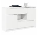 vidaXL Sideboard Weiß mit Schubladen Bild 3