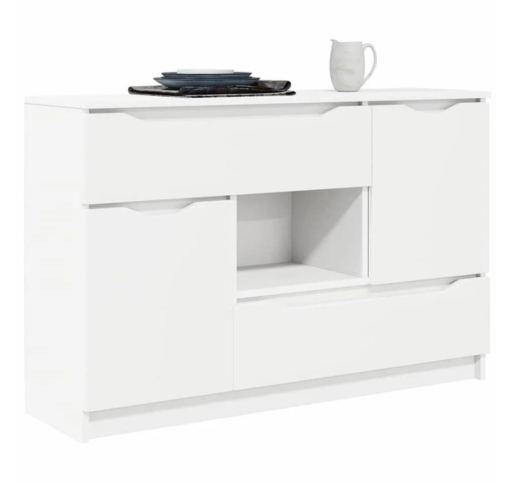 vidaXL Sideboard Weiß mit Schubladen - Bild 3